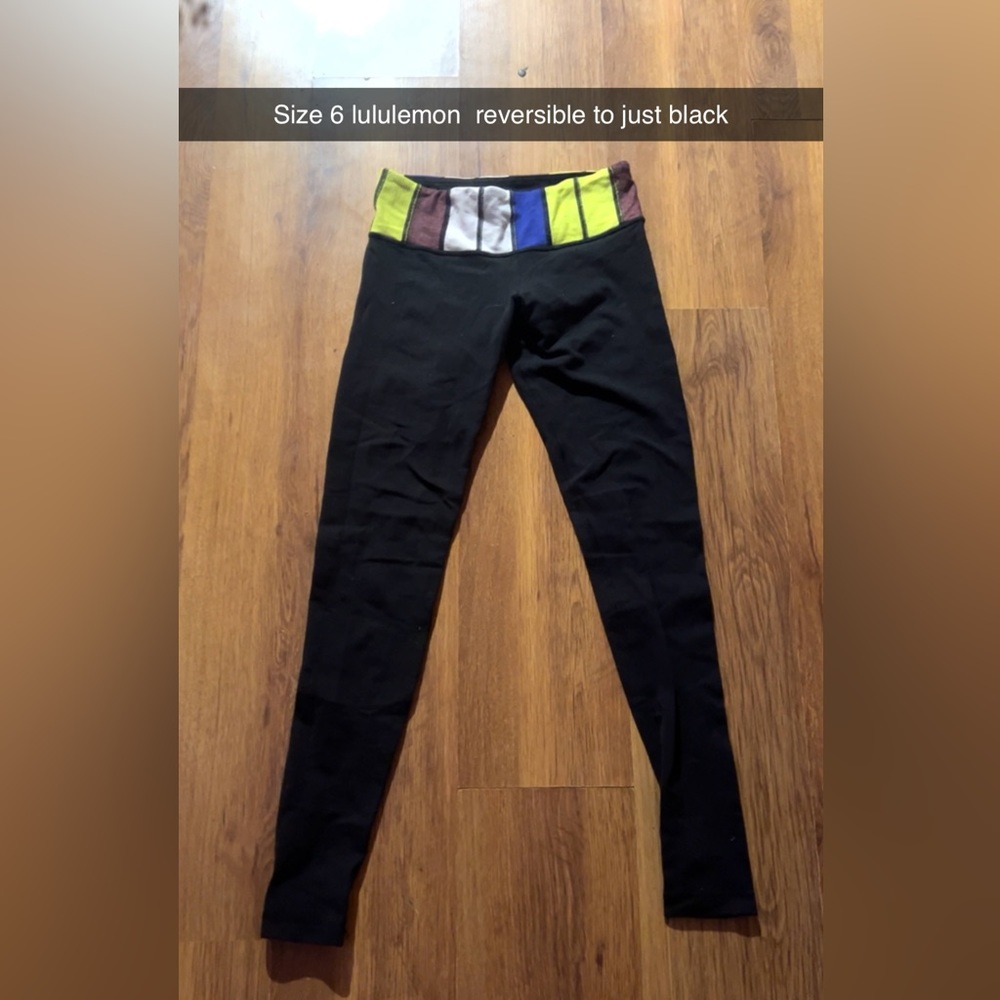 Reversible lululemon leggings